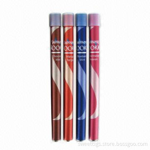 600 puffs e hookah with crystal tip in Shenzhen factory